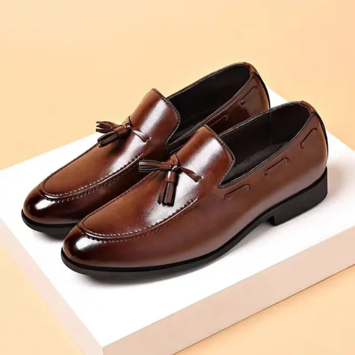 Leather Tassel for mens-001